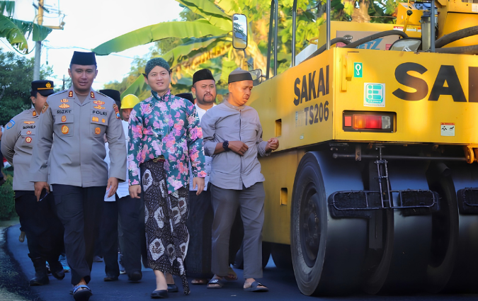 Hadiah Hari Jadi ke-832, Jalan Pandean-Malasan Trenggalek Kini Mulus