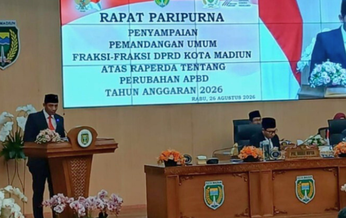 Fraksi PDIP Kota Madiun Soroti Perubahan Komposisi APBD 2026