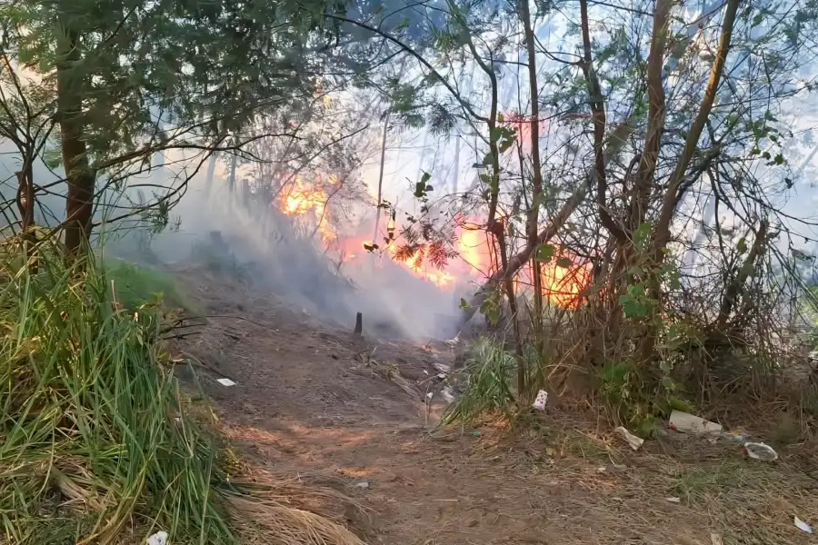 Karhutla di Gunung Ijen, Api Terpantau Mendekati Bibir Kawah