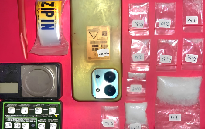 Polisi Bekuk Buruh Pabrik Gempol, Sabu 17,7 Gram Disita