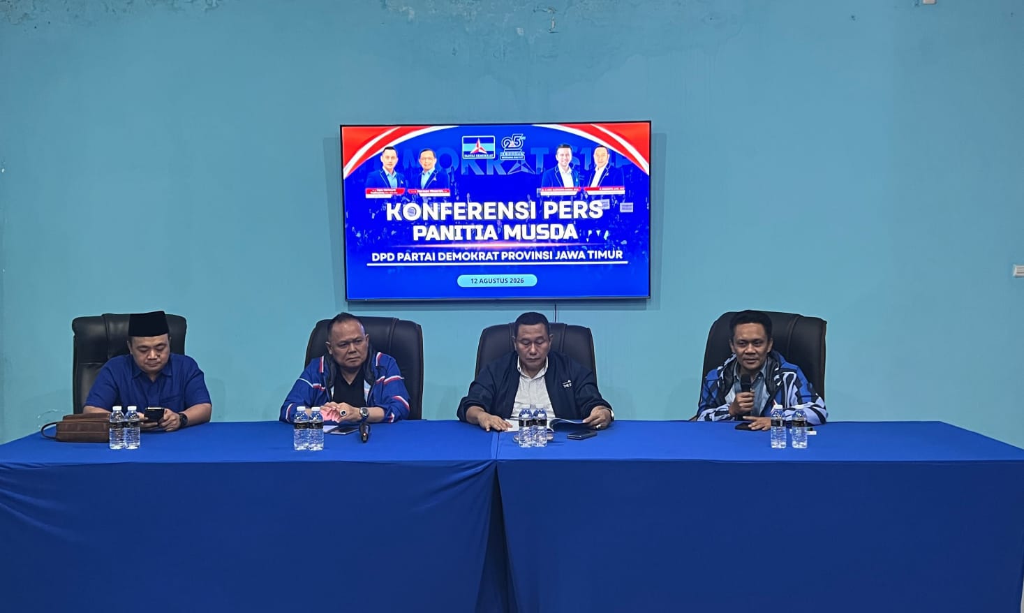 Musda VII Demokrat Jatim Digelar 28-29 Agustus, 40 Peserta Pegang Hak Suara